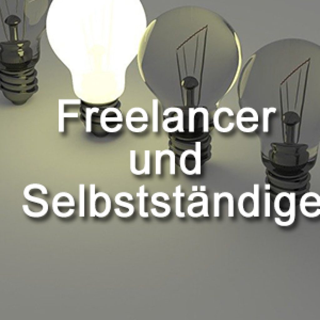 Freelancer und Selbstständige