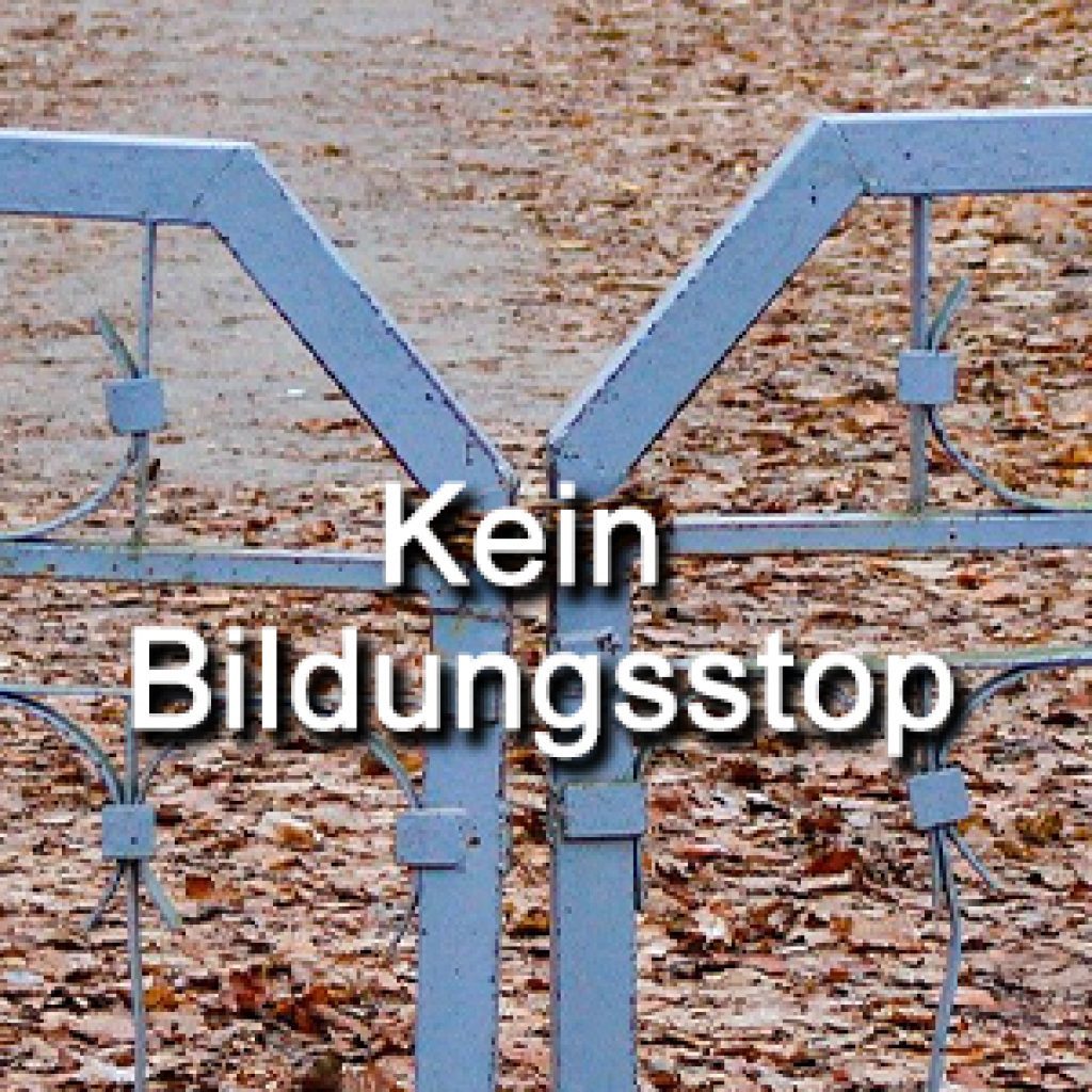 Kein Bildungsstop!